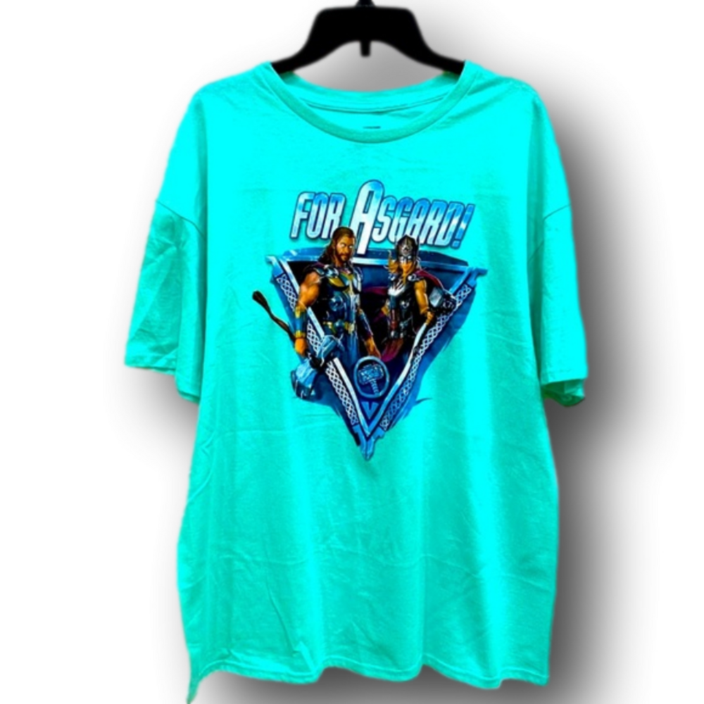 Marvel Thor "For Asgard!" Graphic T-Shirt - Size Extra Large XL - NWT
